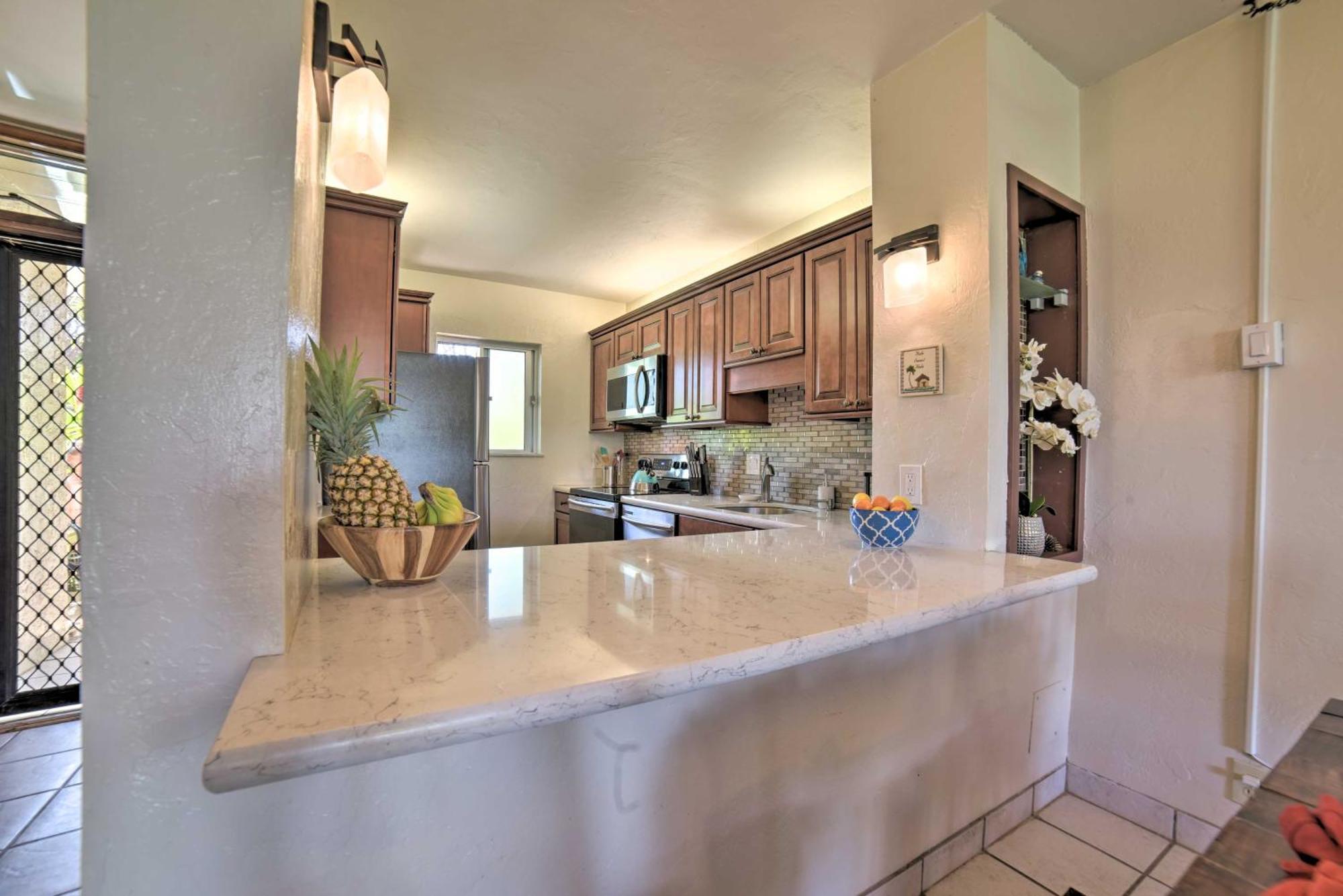 Ocean-View Kihei Condo With Lanai Steps To Beach! Exterior foto